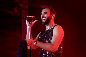 Marco Mengoni In Concert At The Euganeo Stadium In Padua