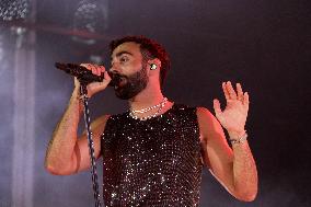 Marco Mengoni In Concert At The Euganeo Stadium In Padua