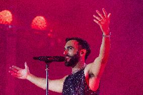 Marco Mengoni In Concert At The Euganeo Stadium In Padua