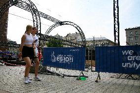 Preparations For The 3rd European Games In Krakow