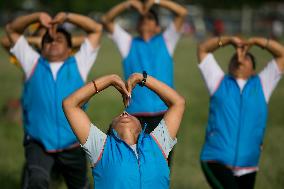 NEPAL-KATHMANDU-INTERNATIONAL YOGA DAY