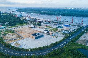 CHINA-HAINAN-WENCHANG-QINGLAN PORT-INDEPENDENT CUSTOMS OPERATIONS-INFRASTRUCTURES-COMPLETION (CN)