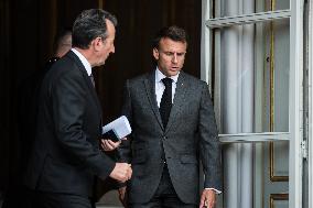 Macron Welcomes Chad's President Deby