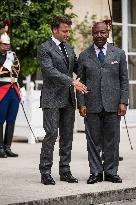Macron Welcomes Gabon's President Bongo Odimba