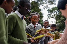 KENYA-NAIROBI-CHINESE EMBASSY-KENYAN STUDENTS-INTERACTIVE SESSION