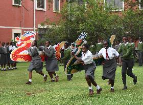 KENYA-NAIROBI-CHINESE EMBASSY-KENYAN STUDENTS-INTERACTIVE SESSION