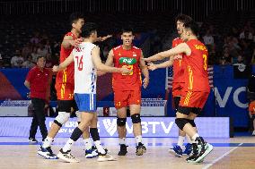 (SP)NETHERLANDS-ROTTERDAM-VOLLEYBALL NATIONS LEAGUE-CHN VS USA