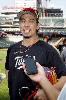 Baseball: Twins pitcher Kenta Maeda