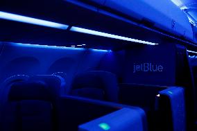 Jetblue’s Airbus A321 neo LR At Paris Air Show