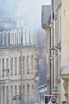 Huge Explosion Hits Building - Paris