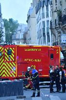 Huge Explosion Hits Building - Paris