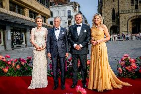 Dutch And Belgium Royals At A Concert - Brussels