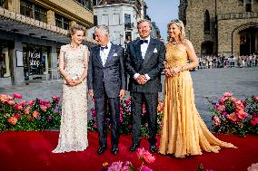 Dutch And Belgium Royals At A Concert - Brussels