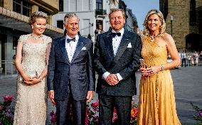 Dutch And Belgium Royals At A Concert - Brussels