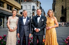 Dutch And Belgium Royals At A Concert - Brussels