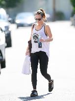 Olivia Wilde Leaving The Gym - LA