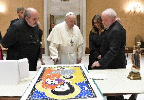 Pope Francis Meets President Of Brazil Luiz Inacio Lula Da Silva - Vatican