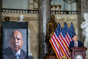 Late Congressman John Lewis Honored - Washington
