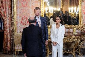 Royals At Princess Of Asturias Foundation Board Of Trustees Meeting - Madrid