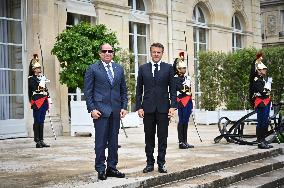 President Macron Welcomes President Al-Sissi - Paris