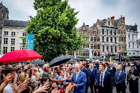 Dutch Royals State Visit To Belgium - Day 3