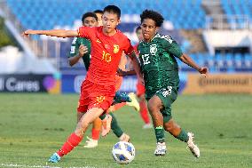 (SP)THAILAND-CHONBURI-AFC U17 ASIAN CUP-GROUP C-CHN VS KSA