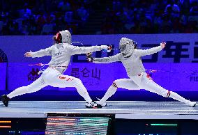 #(SP)JIANGSU-WUXI-ASIAN CHAMPIONSHIPS-WOMEN'S TEAM SABRE