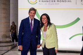 New Global Financing Pact Summit - Paris