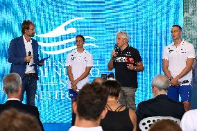 Press Conference To Present The International Swimming Championships