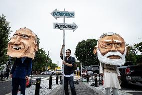 Protest against state visit of India’s PM Narendra Modi to the United States