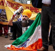 Protest against state visit of India’s PM Narendra Modi to the United States