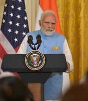 Indian Prime Minister Modi in Washington