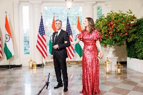 State Dinner Honoring Indian PM Modi - Washington