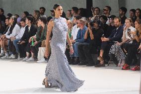 PFW - Jill Kortleve Models For AMI Alexandre Mattiussi