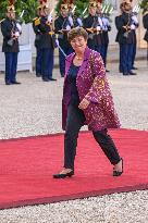 New Global Financing Pact Summit Dinner - Paris