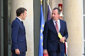 Jose Pietroboni Leaves Elysee Palace - Paris