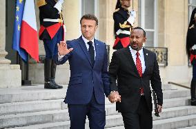 French President Receives Prime Minister of Ethiopia - Paris