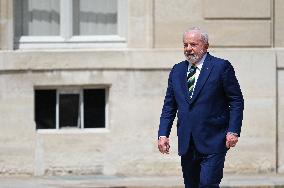 French President Receives Brazilian President - Paris