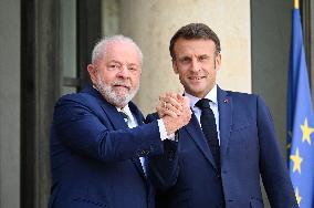 French President Receives Brazilian President - Paris