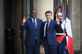 French President Receives Prime Minister of Ethiopia - Paris