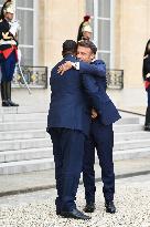French President Receives Senegalese President - Paris