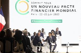Closing Session Of The New Global Financial Pact Summit - Paris