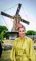 Queen Maxima Visits Heritage Park Loosduinen - The Hague