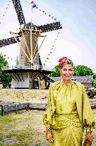 Queen Maxima Visits Heritage Park Loosduinen - The Hague