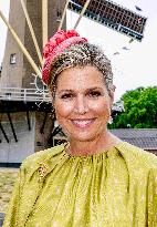 Queen Maxima Visits Heritage Park Loosduinen - The Hague