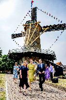 Queen Maxima Visits Heritage Park Loosduinen - The Hague