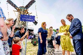 Queen Maxima Visits Heritage Park Loosduinen - The Hague