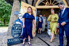 Queen Maxima Visits Heritage Park Loosduinen - The Hague