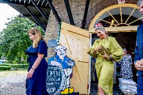 Queen Maxima Visits Heritage Park Loosduinen - The Hague