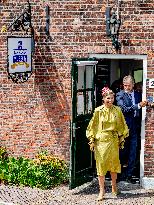 Queen Maxima Visits Heritage Park Loosduinen - The Hague